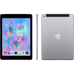 Tablets & Accessories: Apple iPad (6th Gen) 9.7 inch Retina 32GB iOS Tablet Wi-Fi + Cellular - A1954 Space Gray