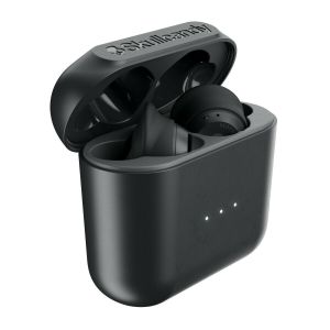 Headphones: SKULLCANDY INDY True Wireless Bluetooth Rechargeable Ear Air Pods Headphones Mic - Black