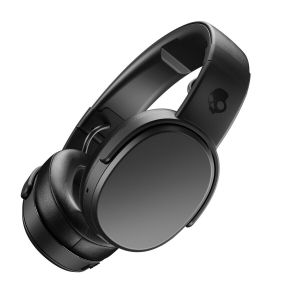 Headphones: SKULLCANDY CRUSHER Wireless Rechargeable Headphones Bluetooth Mic - Black