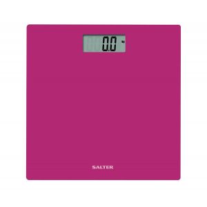 Salter Easy Read 9069PK3R Ultra Slim Glass Platform Electronic Bathroom Scale PK