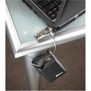 Laptop Stands: Targus DEFCON Notebook Security Retractable Combination Cable Lock 1.2m - ASP03EU