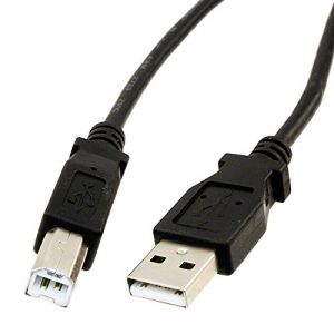 USB: USB 2.0 A to B Cable Premium Quality High Speed 480Mbps  For Epson, HP, Canon,Kodak & Oki USB Printers