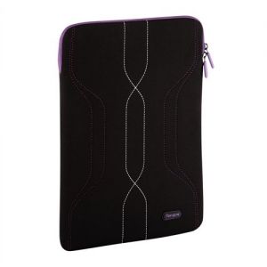 Laptop Accessories: Targus Pulse Laptop Sleeve for 10-12.1 inch Laptop - Black/Purple