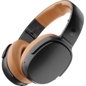 Headphones: Skullcandy Crusher 360 Bluetooth Wireless Headphones Limited edition - Black/Tan