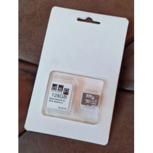 DSP 128GB Micro SD Card, Class 10 V30, Digital SLR, 4K, WITHOUT ADAPTER