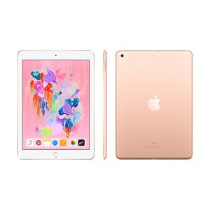 Tablets & Accessories: Apple iPad (6th Gen) 9.7 inch Retina 128GB iOS Tablet Wi-Fi A1893 (2018) - Gold