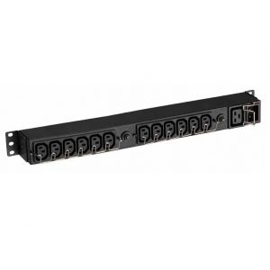 Eaton EFLX12i power distribution unit PDU 1U 13 ac outlets Rack Mountable Black