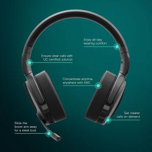 Special Offers: EPOS SENNHEISER C50 Bluetooth Headset w/ Microphone Noise Cancelling Headphone