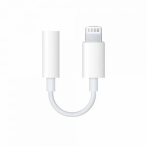 Genuine Official Apple Lightning to Headphone 3.5 mm Jack Adapter - MMX62ZM/A