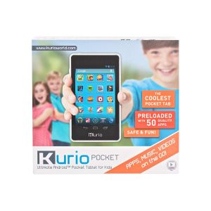 Tablets: Kurio Pocket Kids 4 inch Android Tablet 50 Apps Preloaded Red 8GB