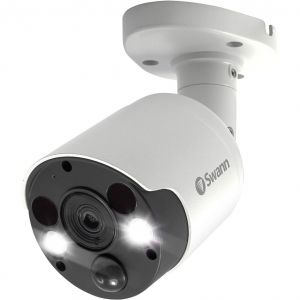 CCTV Cameras: Swann SWPRO-4KMSFB Spotlight Extra Security 4K Ultra HD Camera Motion Flashlight