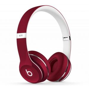 Full Size: Genuine UK Stock Apple Beats by Dr. Dre Solo 2 Headphones Luxe Edition - Red