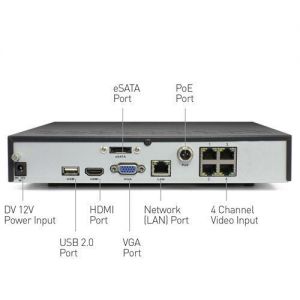 CCTV Cameras: Swann NVR4-7082 4 Channel 720p Network Video Recorder VGA HDMI USB CCTV (No POE)