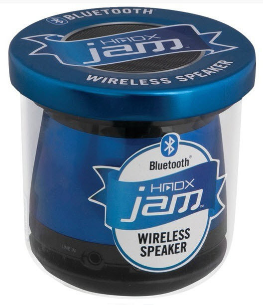 HMDX HXP230BLAEU JAM Jar MP3 Bluetooth Wireless Speaker Blue only £12.99