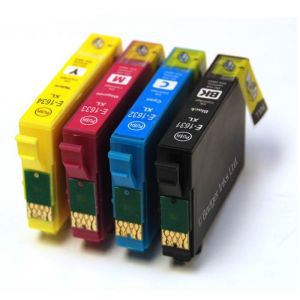 Epson Compatible: BigInks Compatible Epson T1636 4 Ink Slimline Combo Pack