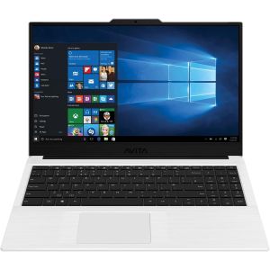 AVITA PURA 15 NS15A6 15.6 inch Full HD Laptop Ryzen 5 8GB 256GB SSD SD Silky White