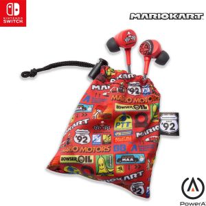 Special Offers: PowerA Nintendo Switch Mario Kart Motors Wired Earbuds in-ear phones NSHS0399-01
