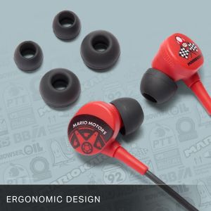 Special Offers: PowerA Nintendo Switch Mario Kart Motors Wired Earbuds in-ear phones NSHS0399-01
