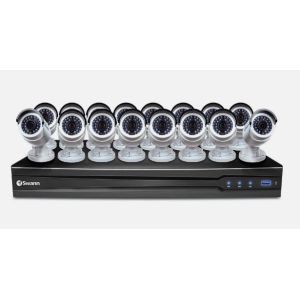 CCTV Systems: Swann NVR16-7400 8 Channel NVR Recorder 16x SWNHD-818 Cameras 4MP Kit cctv RARE!!