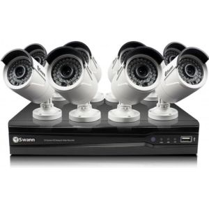 CCTV Systems: Swann NVR16-7400 8 Channel NVR Recorder 8x SWNHD-818 Cameras 4MP Kit cctv RARE!!