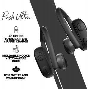 Headphones: Skullcandy PUSH ULTRA True Wireless Sport Earbuds Bluetooth IP67 Upto 40 Hr Battery