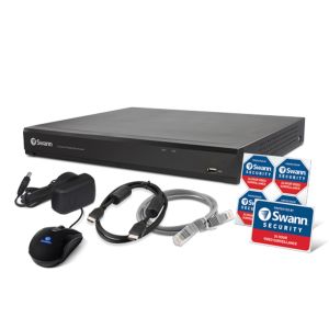 Portable Recorders: Swann DVR 16-5580 16 Channel 4k Digital Video Recorder 2TB CCTV Security System