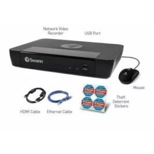 Swann NVR 8580 8 16 Channel Digital Video Recorder CCTV Security System 2TB 4K