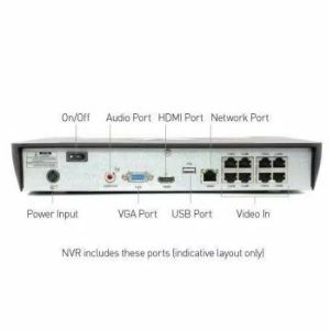 NVR: Swann NVR 8580 8 16 Channel Digital Video Recorder CCTV Security System 2TB 4K