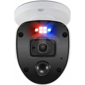 CCTV Cameras: Swann 1080SL Full HD 1080p Enforcer Bullet CCTV Camera Flashing Lights DVR 4680 - Single Camera