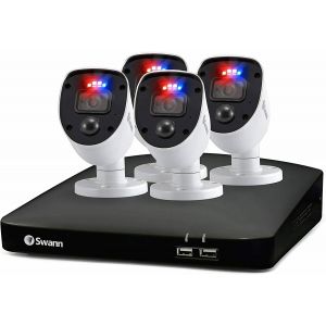 CCTV Systems: Swann DVR 8 4680 8 Channel 1TB 4 x Pro-1080SL HD Heat Motion Sensing PIR Cameras CCTV Kit