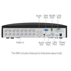 CCTV Systems: Swann DVR 16 4680 1080p Full HD 16 Channel Digital Video Recorder PIR CCTV HDMI