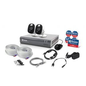 Swann 4580 4 Channel 1TB DVR 2 x 1080MSFB 1080p Flash Motion