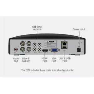 CCTV Systems: Swann 4680 4 Channel DVR 3TB 2x 1080MQB Audio Camera CCTV Enforcer Kit 446802MQB