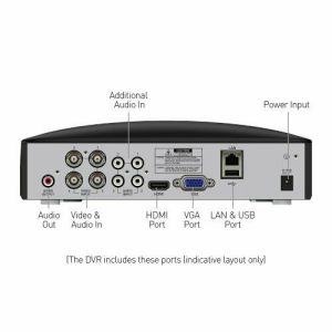 CCTV Systems: Swann 4680 4 Channel DVR 1TB 2x 1080MQB Audio Camera CCTV Enforcer Kit 446802MQB