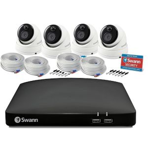 Swann Enforcer DVR 4-4680 4 Channel 4 x 1080MSD 1080p HD Dome Cameras CCTV Kit