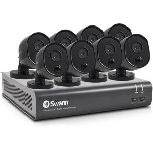CCTV Systems: 8 Channel/Camera 1080p Full HD DVR Security CCTV System for DVR-8-4480 Kit Black