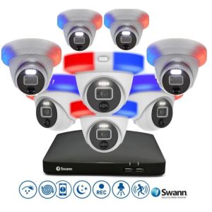 Swann Enforcer CCTV Kit DVR 8 4680 1TB 1080p 8 x 1080DER Camera SWDVK-846808DE