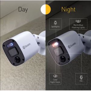 CCTV Systems: Swann 4MP (2K) DVR 8 x Channel / 4 x PRO-2KMQB Bullet Cameras with 256gb SD HDD