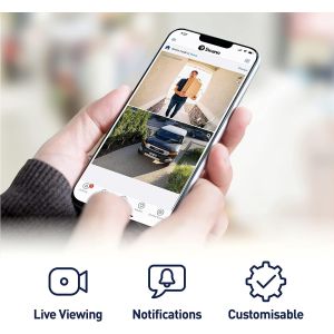 CCTV Cameras: Swann Wi-Fi Security Camera Outdoor Indoor 2KOCAM