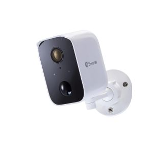 CCTV Cameras: SWANN SWIFI-CORECAM 1080p HD WiFi Rechargeable Security Camera 2 Way Audio 32gb SD