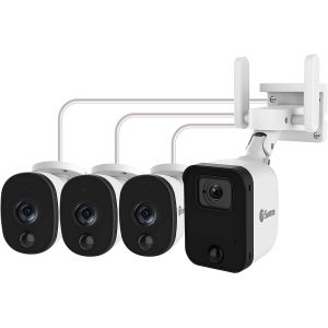 SWANN FOURTIFY Full HD 1080p WiFi CCTV Security System 4 Cameras SWIFI-FOURTIFY4