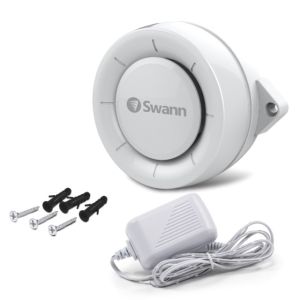 CCTV Accessories: SWANN SWIFI-ISIREN Indoor Alarm Siren For SWANN WI-FI Sensor Door Window Leak
