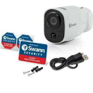 Swann XTREEM WiFi Security Camera 1080p Full HD 16gb Micro SD SWIFI-XTRCM16G