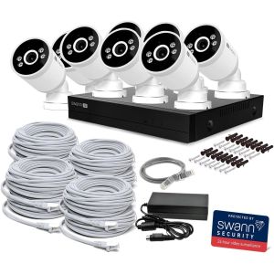 Swann AdvancedX™ Wired 4K NVR Security Camera System CCTV SWNVK-16ADVANX8B