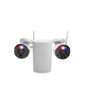 Swann SecureAlert Wi-Fi CCTV 1TB Security System 2x 4k Enforcer Camera SW-NVK800