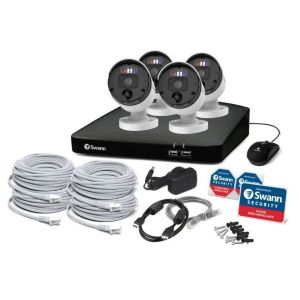 CCTV Systems: Swann CCTV System NVR 8-8780 8 Channel 4TB 4 x 12MP NHD-1200BE Cameras 890104
