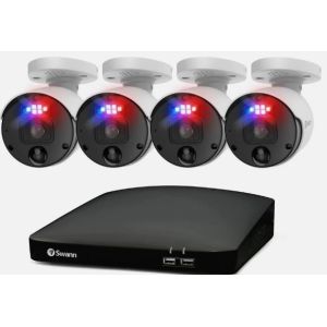 CCTV Systems: Swann CCTV System NVR 8-8780 8 Channel 8TB 4 x 12MP NHD-1200BE Cameras 890104