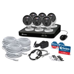 CCTV Systems: Swann CCTV System NVR 8-8780 8 Channel 2TB 6 x 12MP NHD-1200BE Cameras SWNVK-890106
