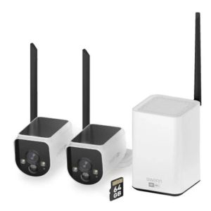 Swann MaxRanger4K Solar Security System Kit Wireless Cameras x2 SWNVK-MR4KSD2