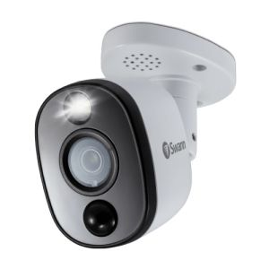 CCTV Cameras: Swann PRO-4KWLB 4K Bullet CCTV Camera Warning Light Siren For DVR 5680 x 1